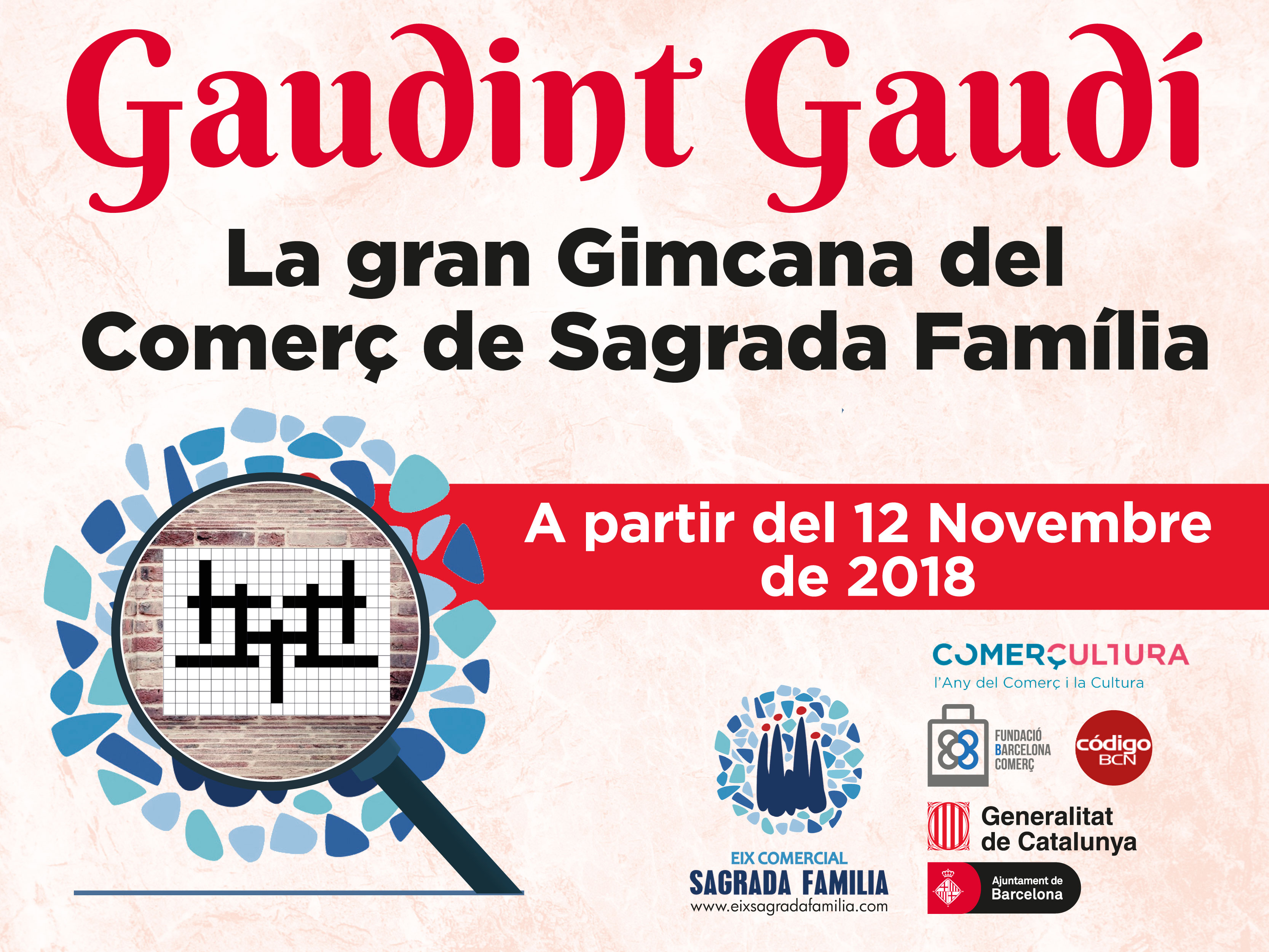 Gaudint Gaudí. La gran Gimcana del Comerç de Sagrada Família