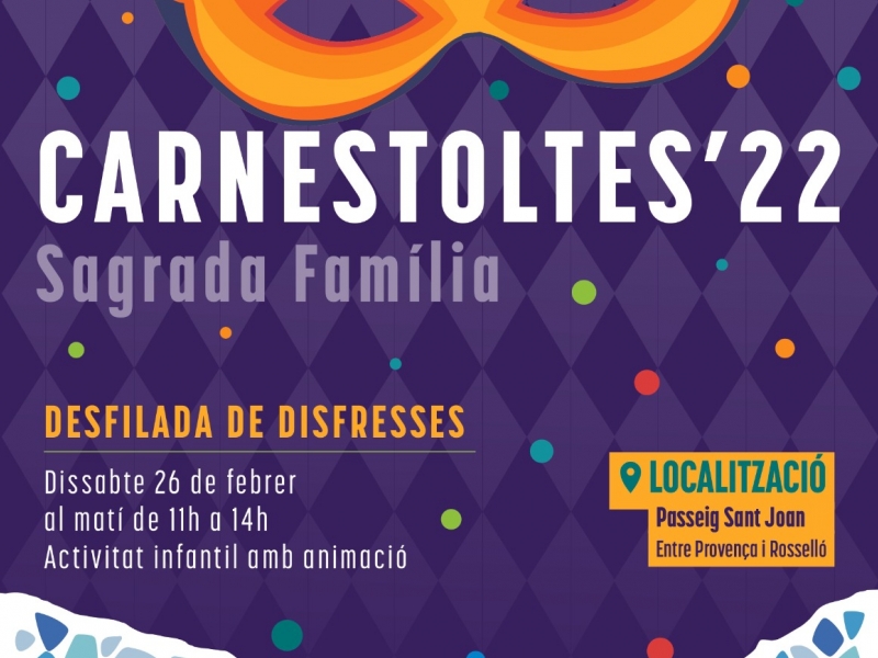 LLEGA EL CARNAVAL 2022 A SAGRADA FAMILIA (1)