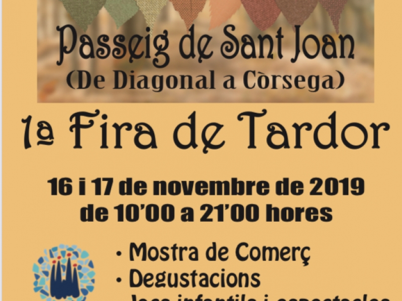 1ª Feria de Tardor en Passeig de Sant Joan (1)