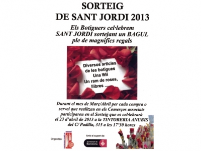 Sorteig de Sant Jordi 2013