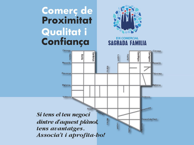 Comerç de Proximitat, Qualitat i Confiança a l'Eix Sagrada Família